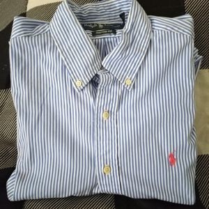Ralph Lauren pinstripe shirt  M